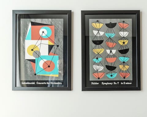 Decorative and artsy posters