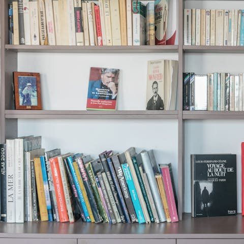 The collection of books