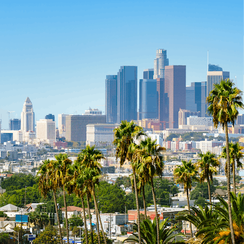 Hop on the Amtrak Pacific Surfliner route and visit Los Angeles