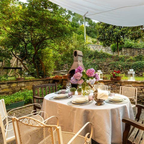 Fire up the barbecue for a grilled array of dishes alfresco