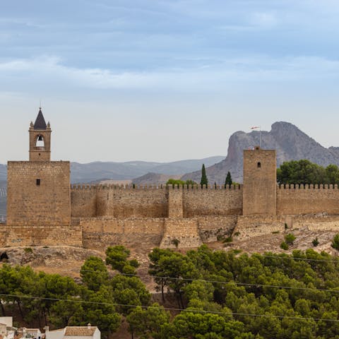 Visit Alcazaba de Antequera to take in the Moorish history – it's a short drive away