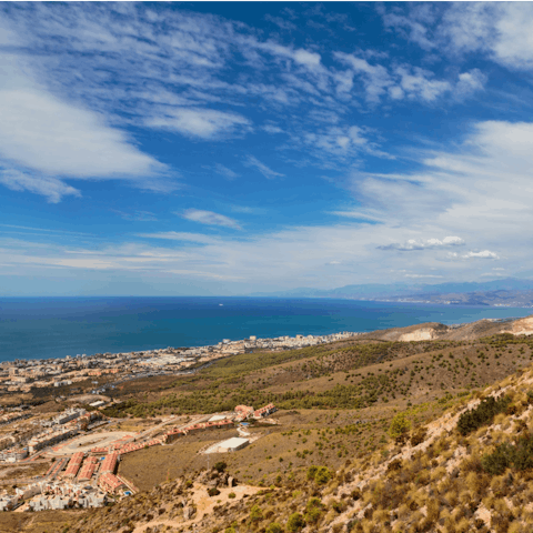 Stay on the Costa del Sol, a twenty-minute walk from the beach