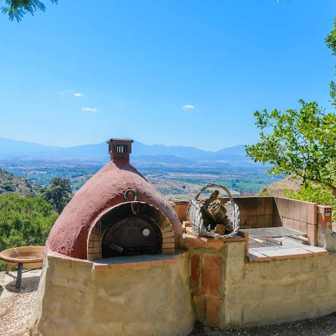 Cook up a storm while taking in the stunning views of the Andalusian countryside