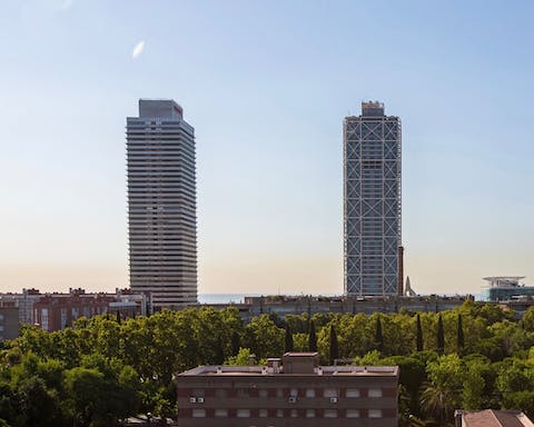 Mesmerising city views from the terrace