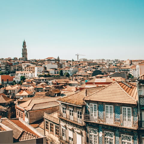 Catch the number 500 bus into the heart of Porto for pretty cobbled streets and the city's famous salt cod