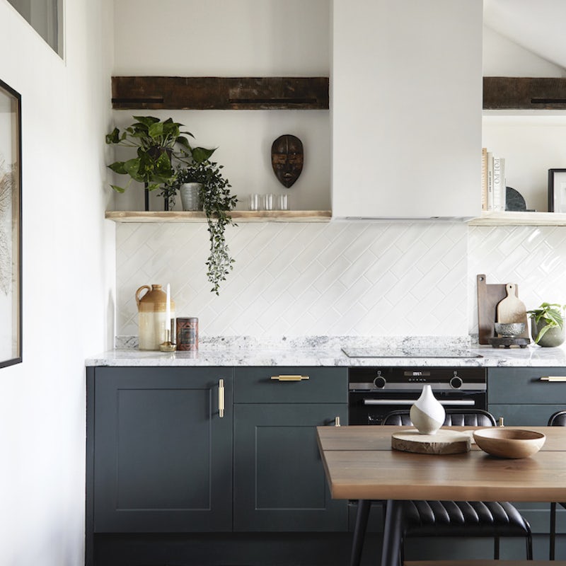 Admire original features such as the wooden beams in the kitchen