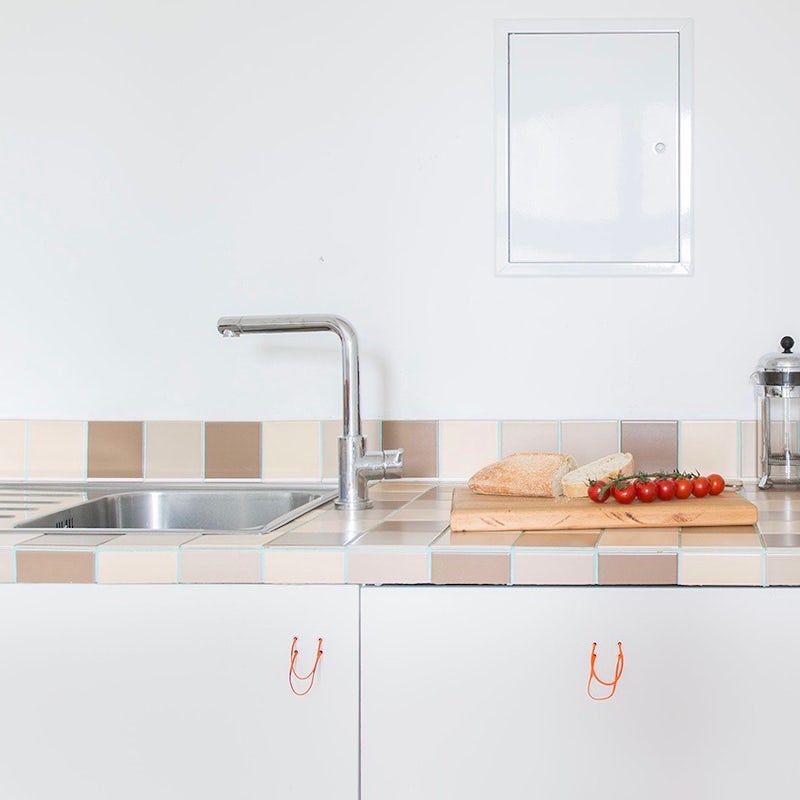 A stylish and minimalist kitchen