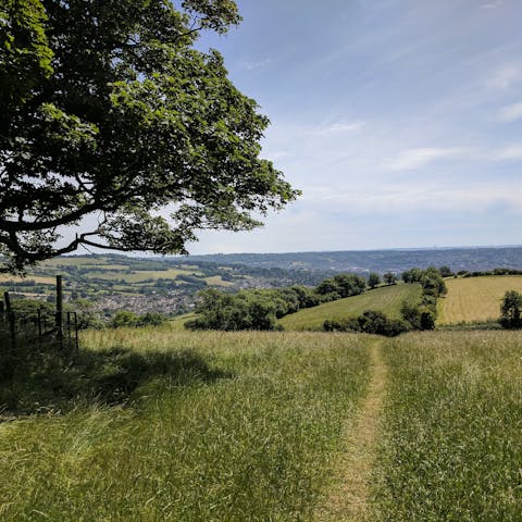 Explore the rolling hills of the Somerset countryside & embrace the great outdoors