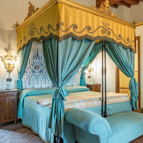 Relax in a life of medieval luxury 