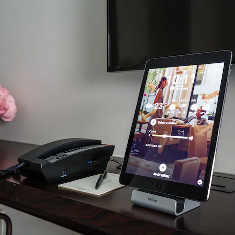 An iPad to help with your stay
