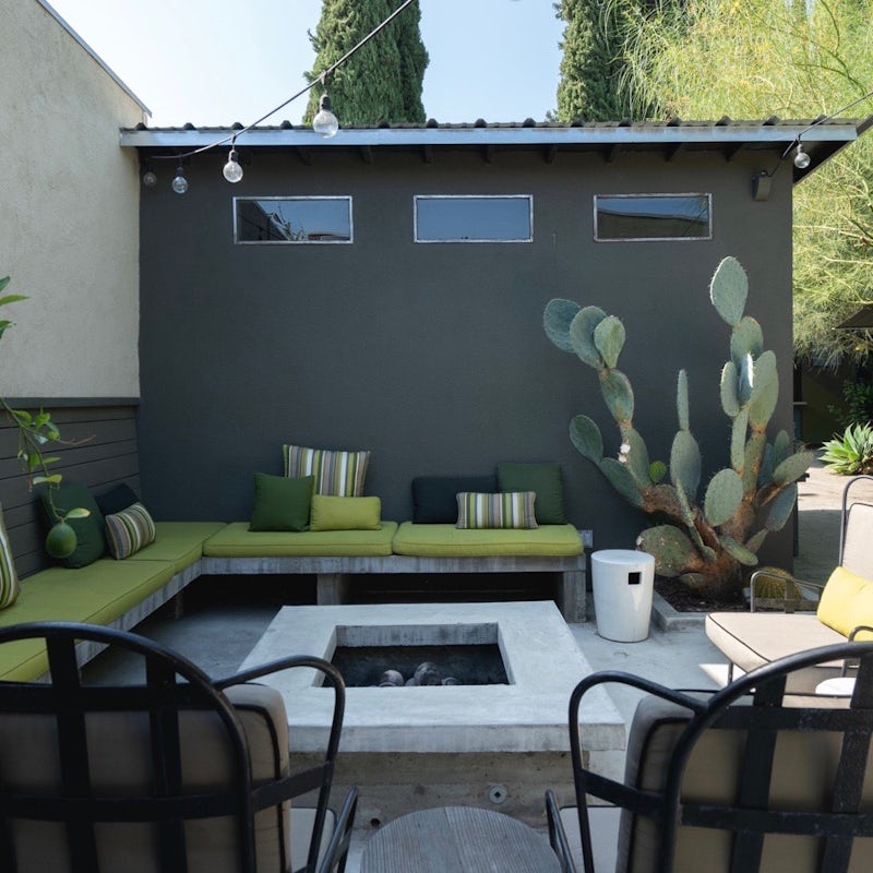 A cosy outdoor space