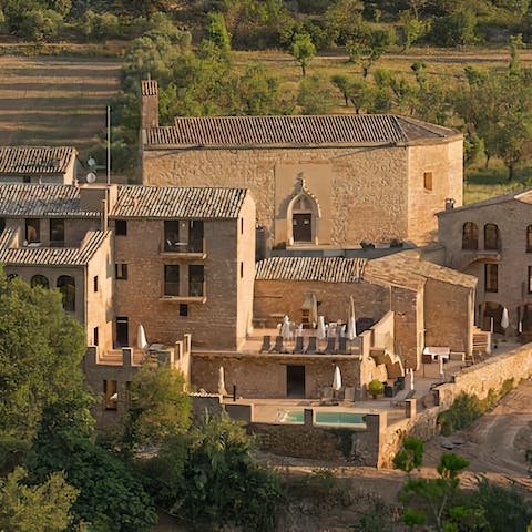 Stay in part of a stunning country manor in the heart of Catalunya