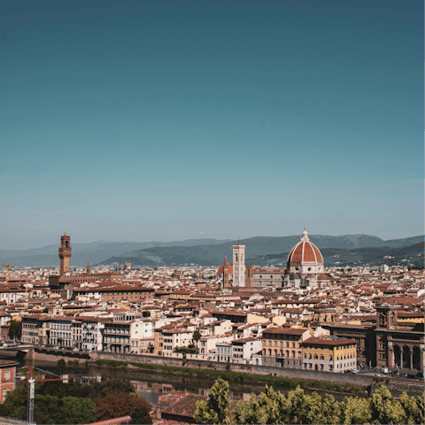 Take a day trip to Florence – just 18 kilometres away