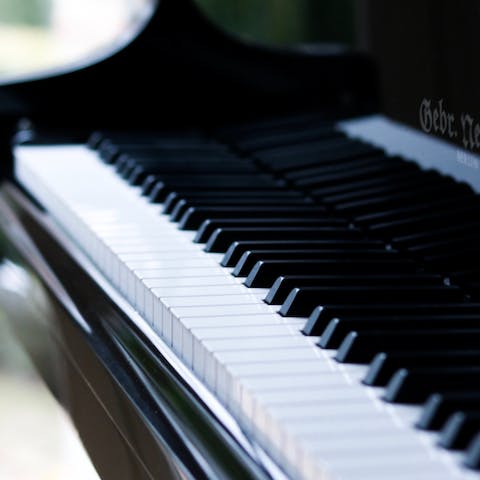 Impress your friends with a tune played on the piano 