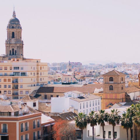 Spend a day exploring Málaga – just 34 kilometres away