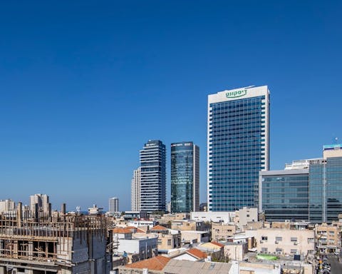 Sweeping views of Tel Aviv