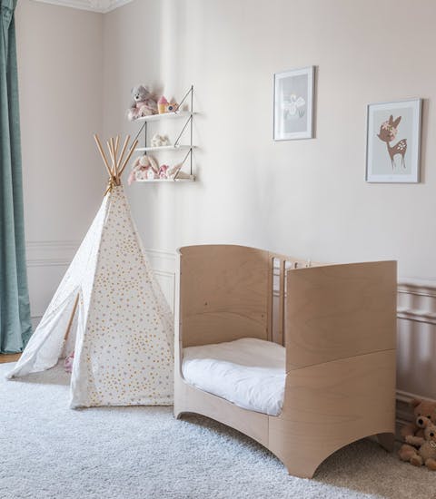 A bright and airy children's room
