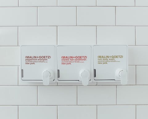 The Malin + Goetz bath range