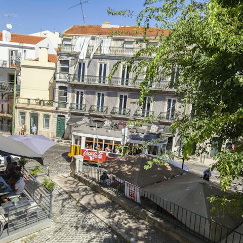 A view of old Lisbon