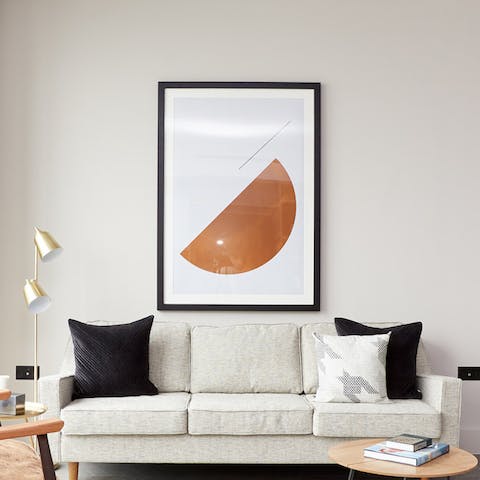 The large framed prints