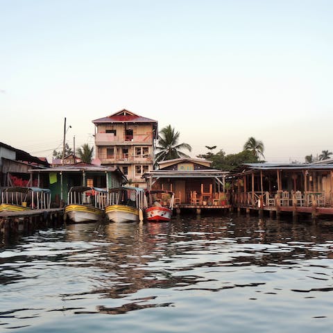 Head down to the slow-paced, waterfront town of Bocas del Toro