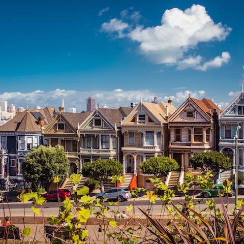 Visit San Francisco, a forty-five minute drive away