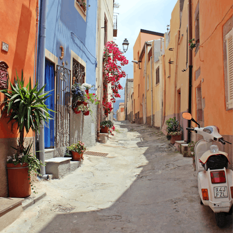 Take a drive to Certaldo, only minutes away, to explore the Tuscan town