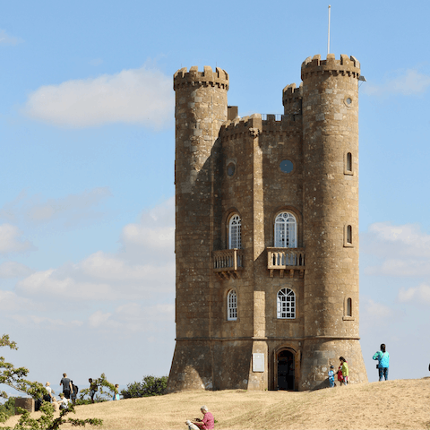 Walk up to Broadway Tower – perhaps you'll pack a picnic