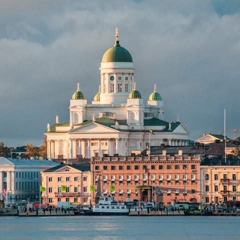 Explore Helsinki's majestic cathedral and indulge in local culture and history