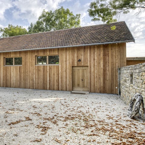 A totally modernised barn 