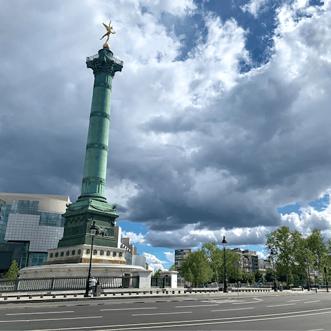 Soak up the history and culture of Bastille