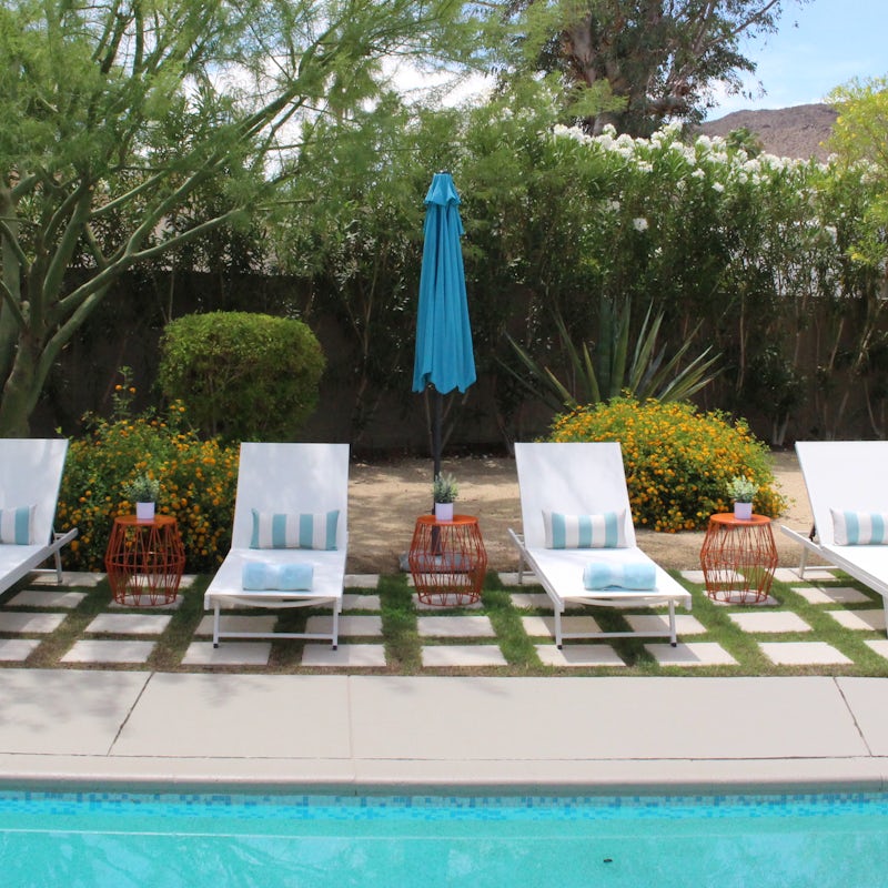 Catch some sun rays in the garden or cool down with a swim in the pool
