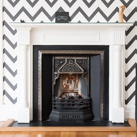 decorative fireplace