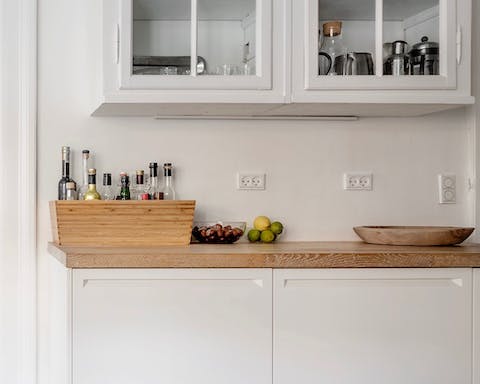 A welcoming family kitchen