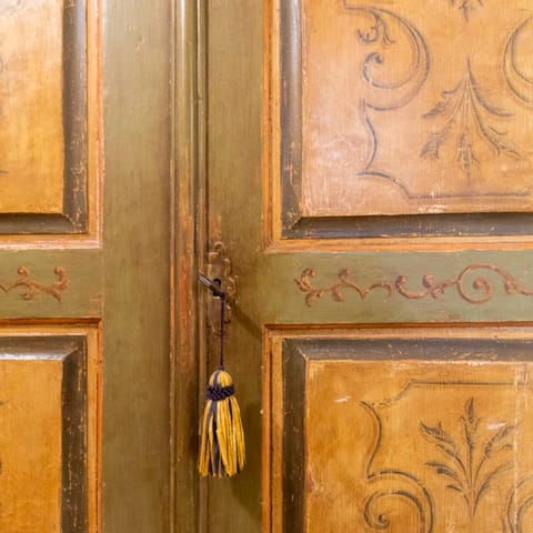 Antique wooden doors