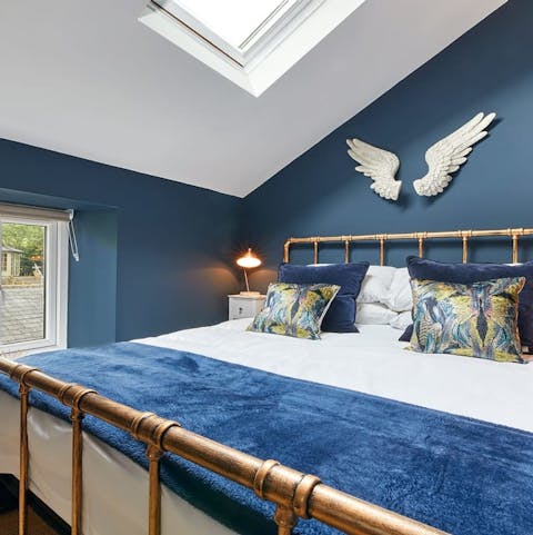 Sleep soundly in the stylish bedrooms