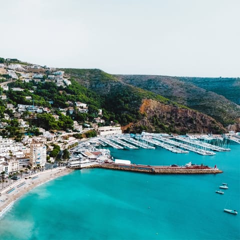 Visit the historic town of Jávea – just a short stroll away