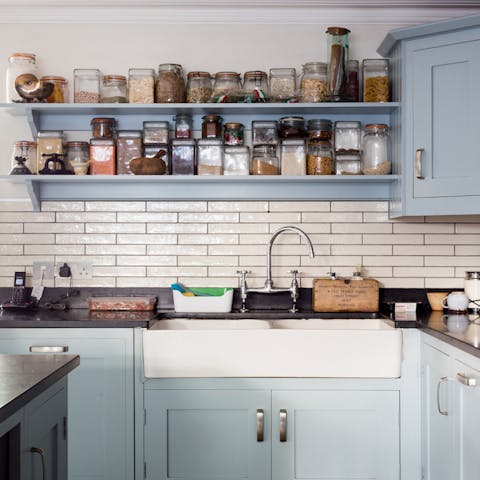 stunning kitchen space 