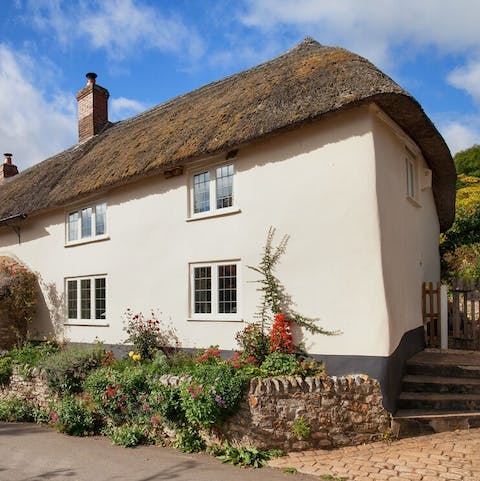 Stay in a thatched cottage straight out of a picture book