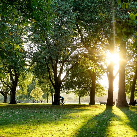 Spend an afternoon walking through Hyde Park