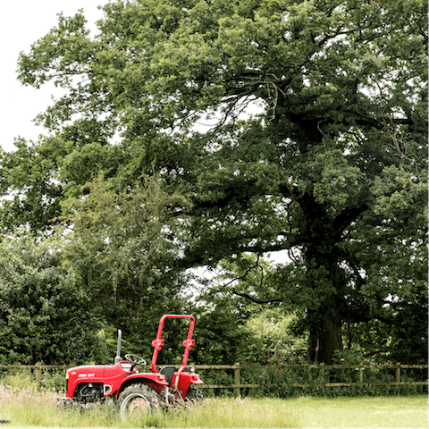 Check out Soho Farmhouse a twenty-five minute drive away