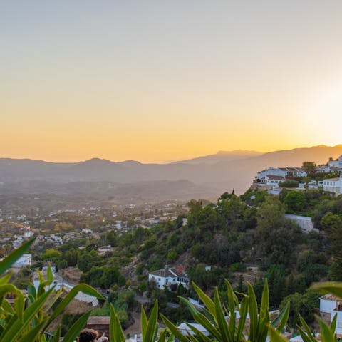 Find a beautiful sanctuary nestled in the hills of Mijas