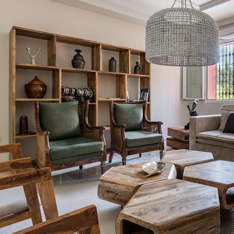 Immerse yourself in the artistic spirit of this traditional Spanish home