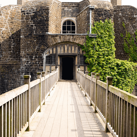 Visit the stunning Walmer Castle, based just an 8-minute drive away