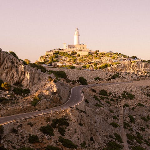 Take a scenic road trip along the coast to admire Cap de Formentor