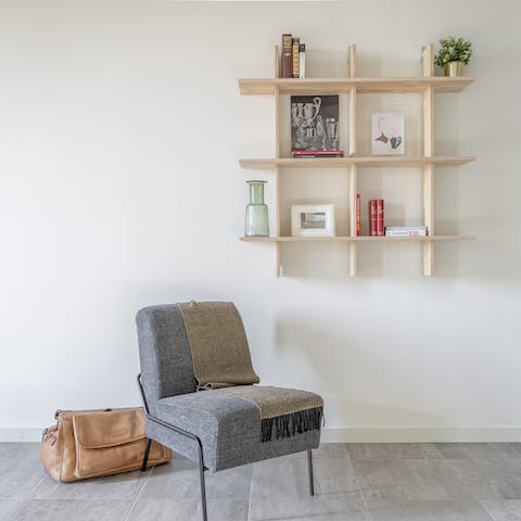 The minimalist furniture