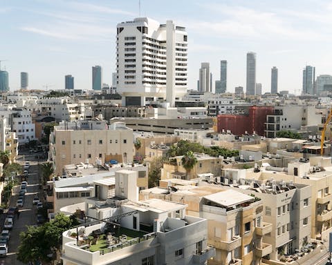 Sweeping views of Tel Aviv