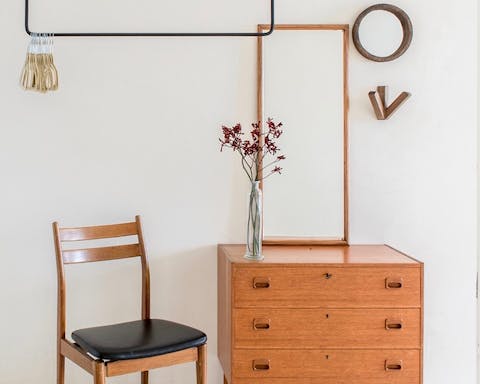 All of the mid-century furniture