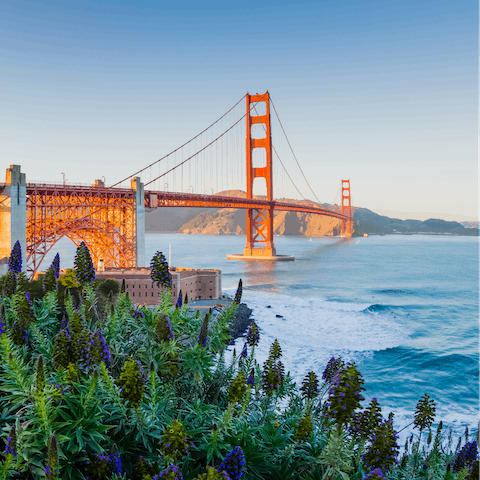 Visit the Golden Gate Bridge 