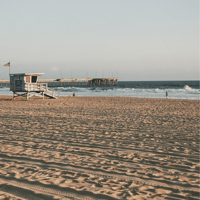 Walk to Venice Beach in just ten minutes